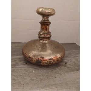 Gold Decanter Liquor Bottle Owens-Illinois Glass Company